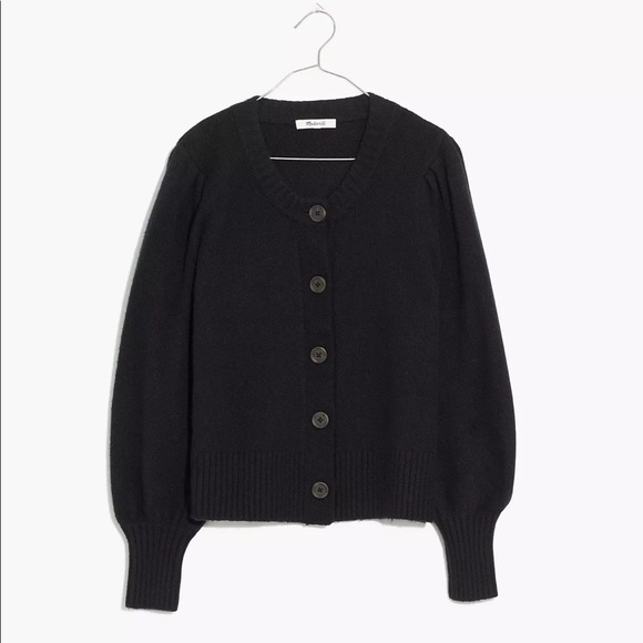 Madewell | Sweaters | Edencroft Pleatsleeve Cardigan Sweater | Poshmark